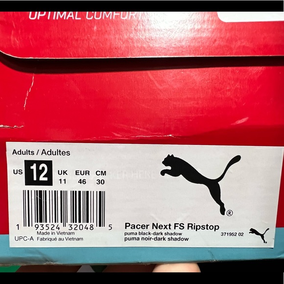New Mens Puma Pacer Next FS Ripstop Sneakers - Picture 10 of 11